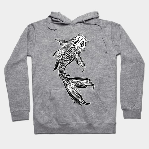 Koi Fish 1 Hoodie by valentinahramov